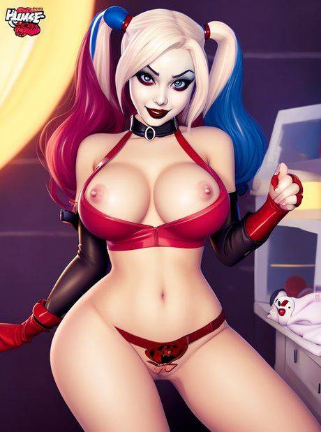 Porn Pics AI Harley Quinn - #3