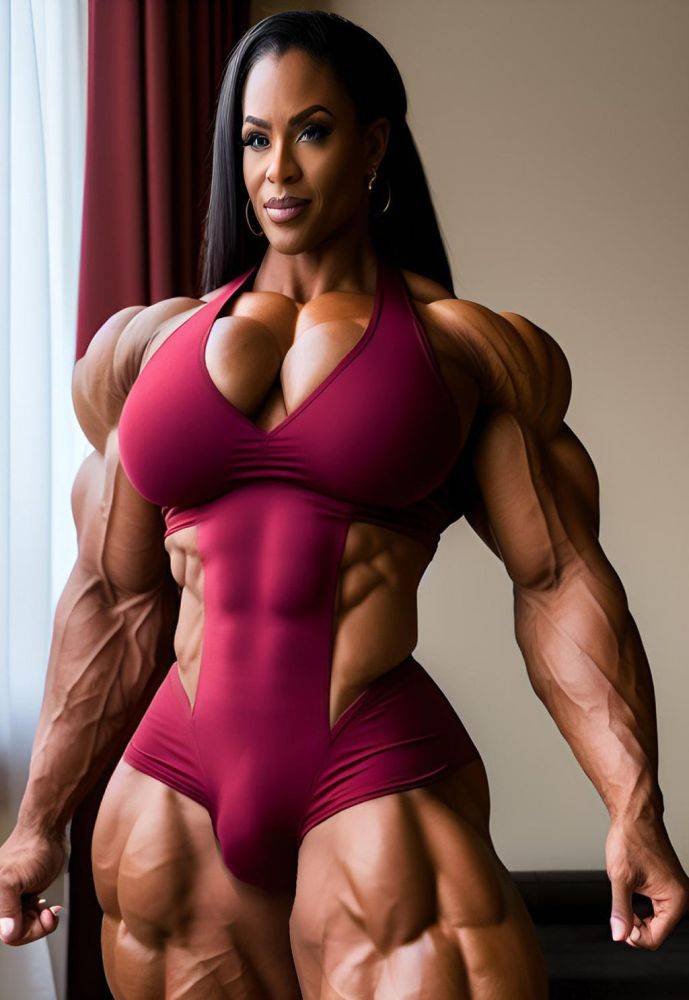 Ai muscle futa bulges - #16