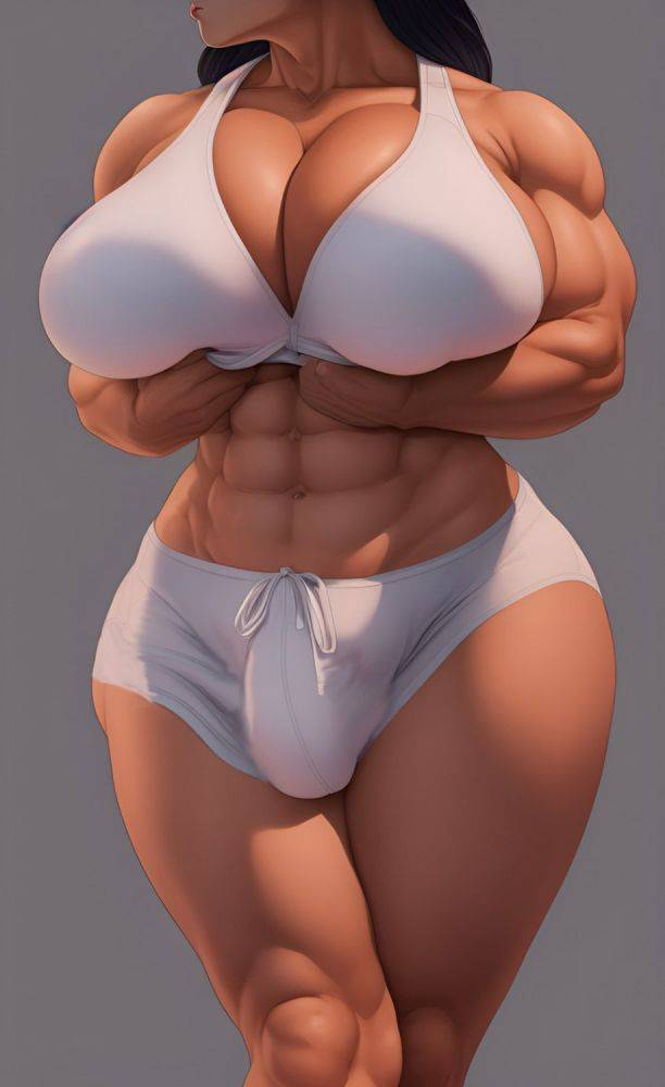 Ai muscle futa bulges - #11