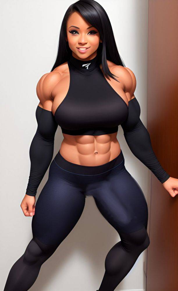 Ai muscle futa bulges - #15