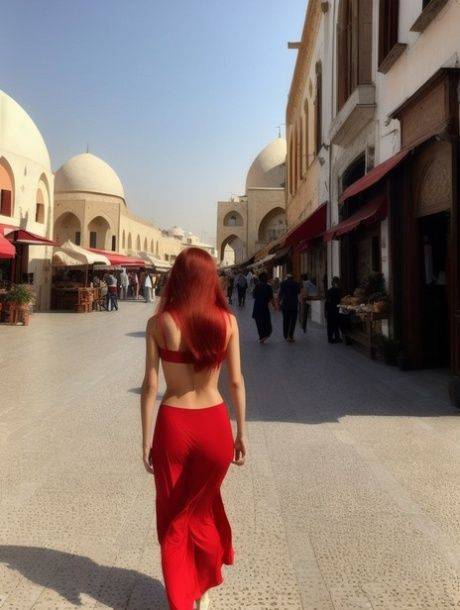 Porn Pics AI Redhead Panter - #1