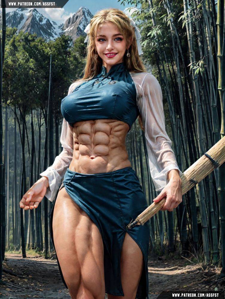 ZhiZhi Yao Muscle Growth AI Animation - #5