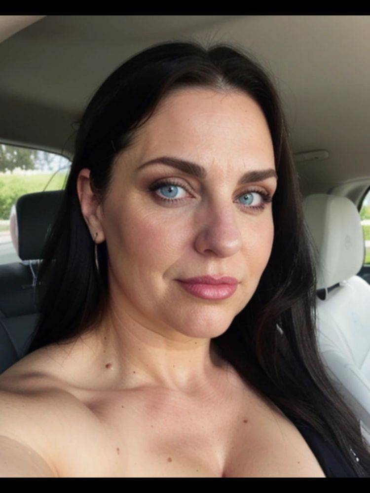 Sexy white latina milf ai creation - #8