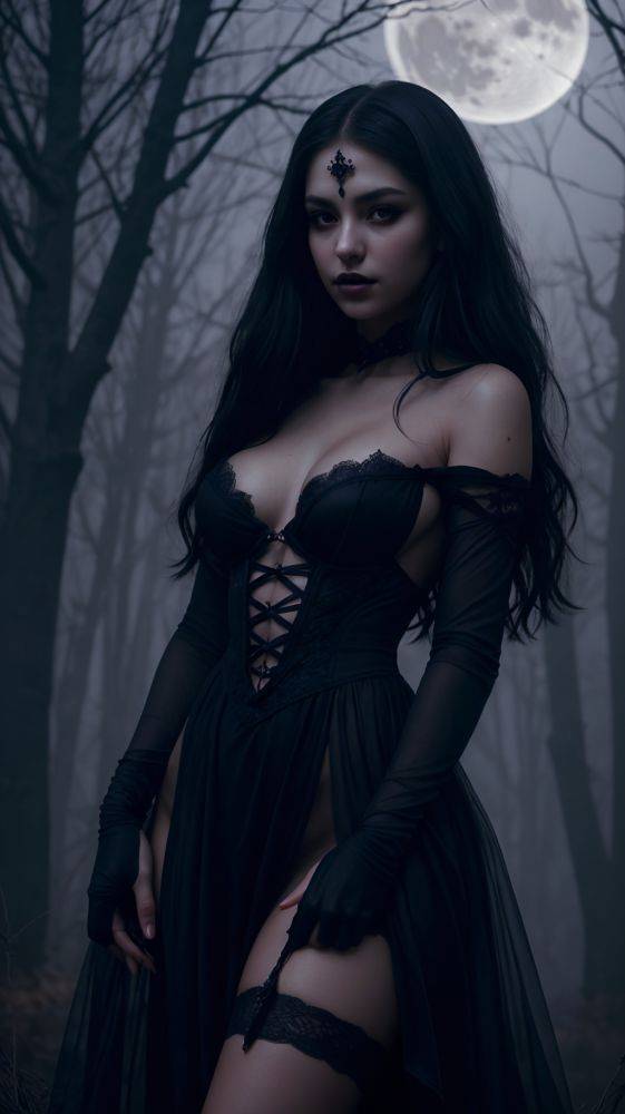 Some witches getting ready for Haloween - #1