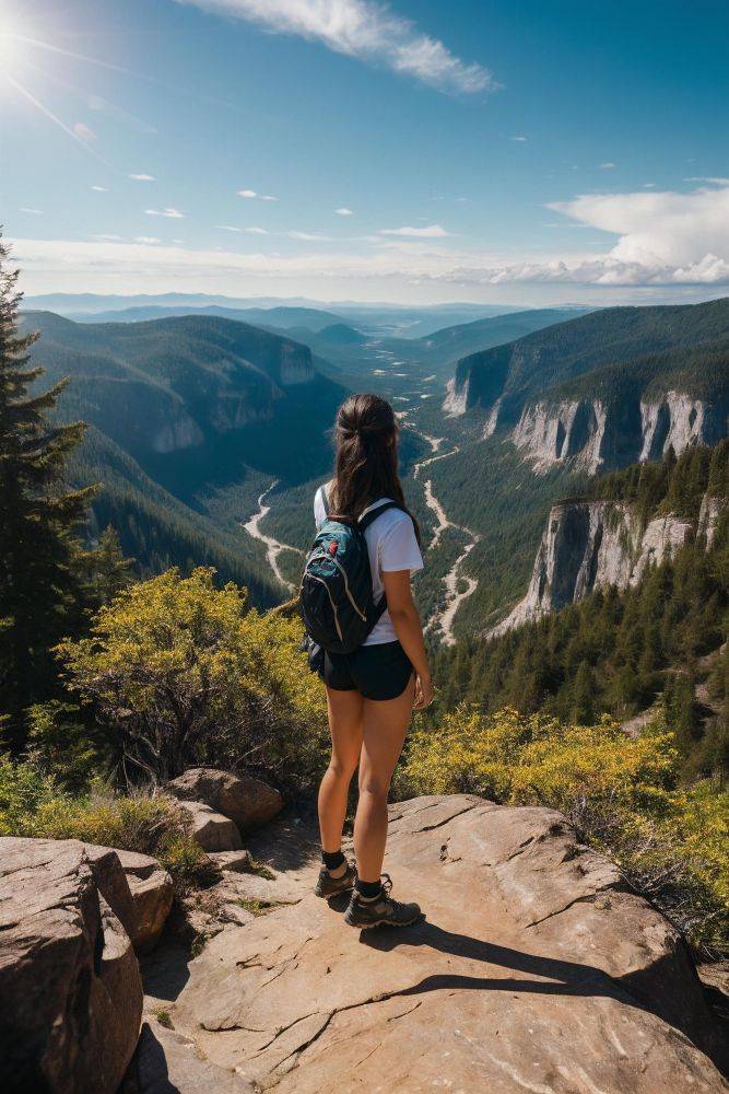 POV you meet a cute girl hiking - #6