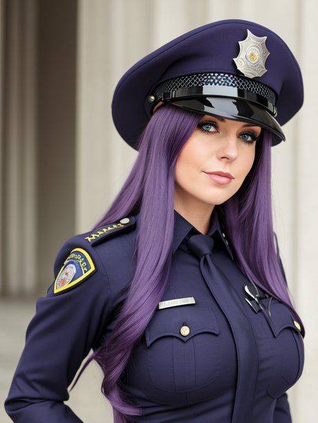 Porn Pics AI Melanie Police - #1