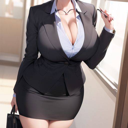[AI generated pictures] Office Ladies - #22