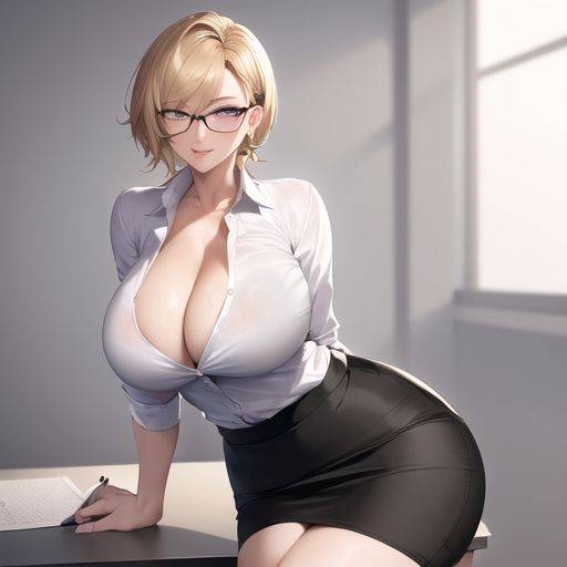 [AI generated pictures] Office Ladies - #6