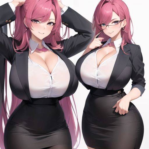 [AI generated pictures] Office Ladies - #14