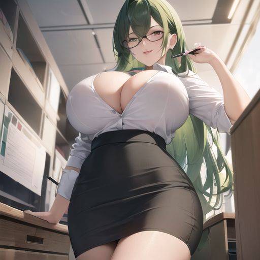 [AI generated pictures] Office Ladies - #8
