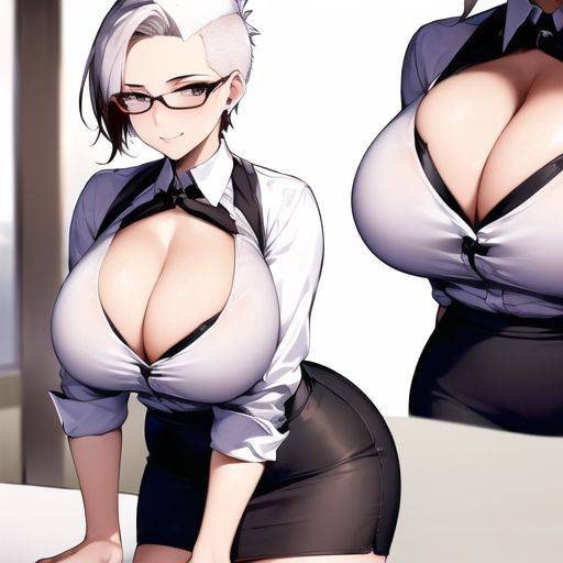 [AI generated pictures] Office Ladies - #18