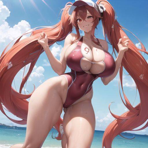 [AI Generated] Competition Swimsuit - #6