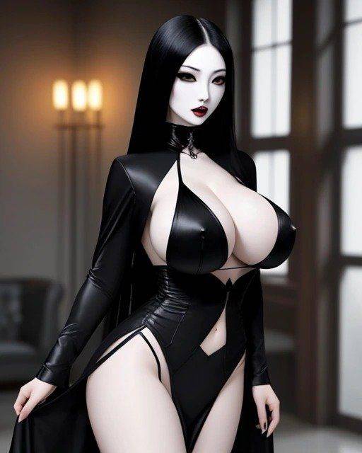 AI ART COLLECTION 56 (ASIAN GOTH) - #9