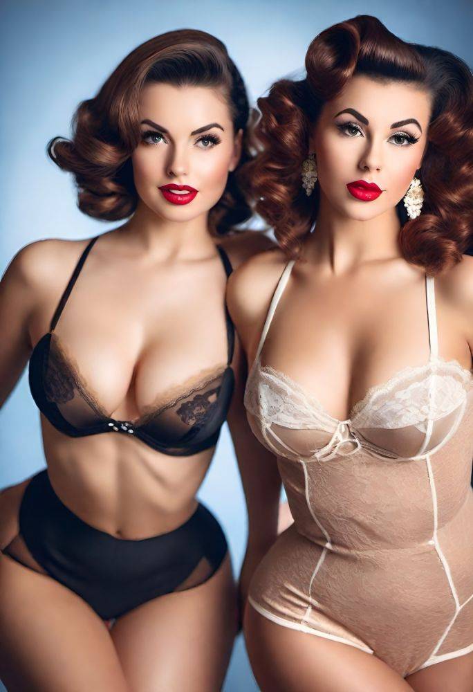 AI 1950s sexy vintage babes - #26