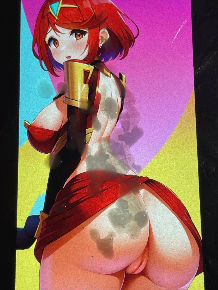 Pyra Cum Tribute AI Xenoblade Hentai SOP - #36