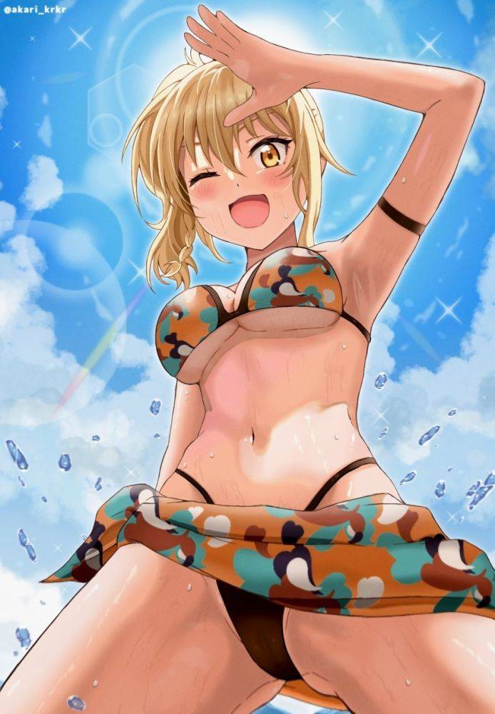 Ai Miyashita (Love Live) Cum Tribute - #1