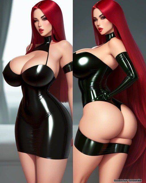 AI ART COLLECTION 30 (REDHEAD SLUT) - #14