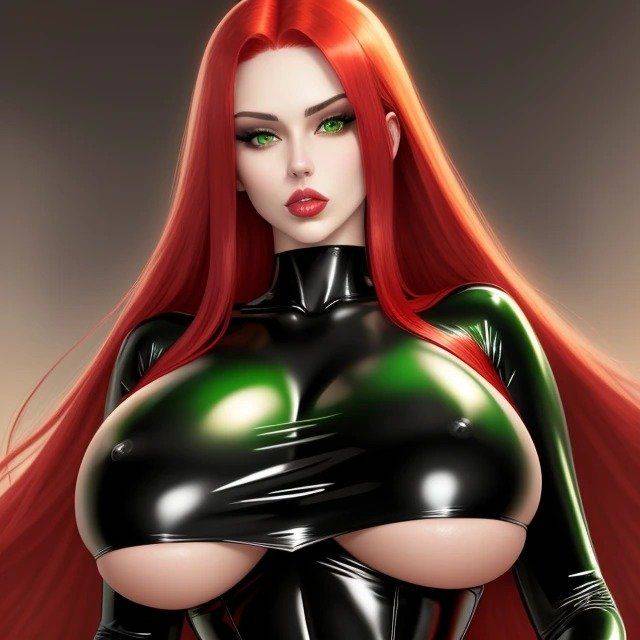 AI ART COLLECTION 30 (REDHEAD SLUT) - #8
