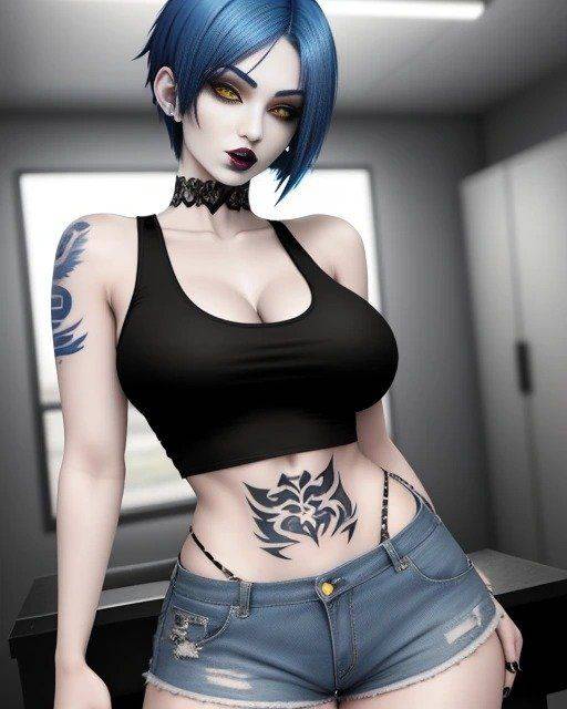 AI ART COLLECTION 41 (GOTH) - #9