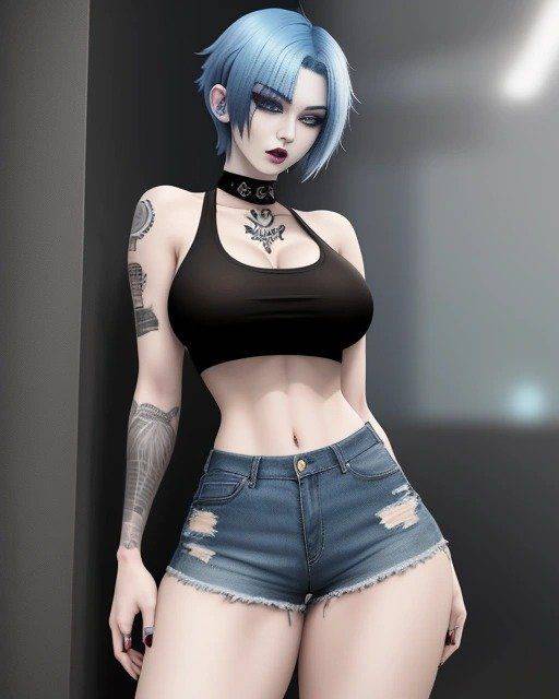 AI ART COLLECTION 41 (GOTH) - #23