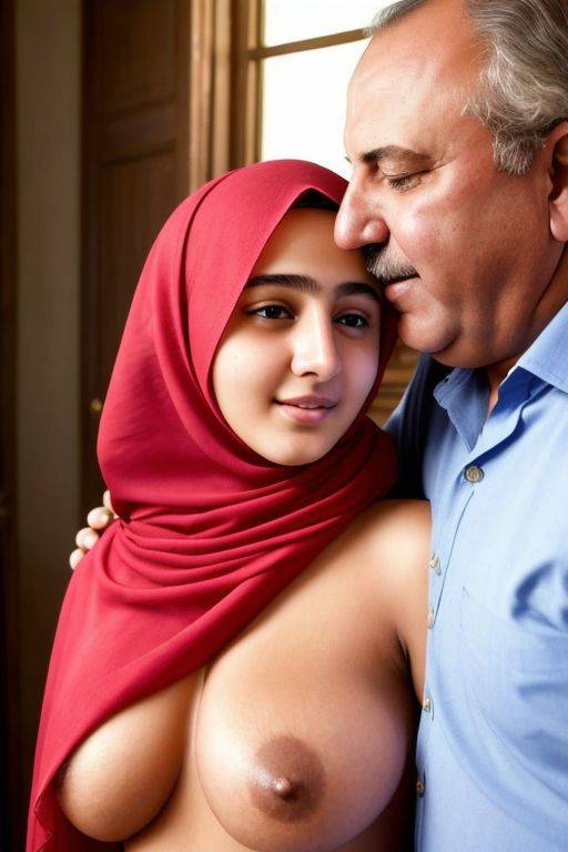 Old and young girl AI generated [hijab] - #35