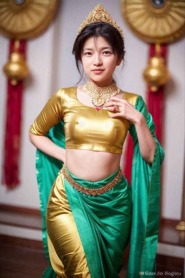 AI Generated Wife World dance costume - #36