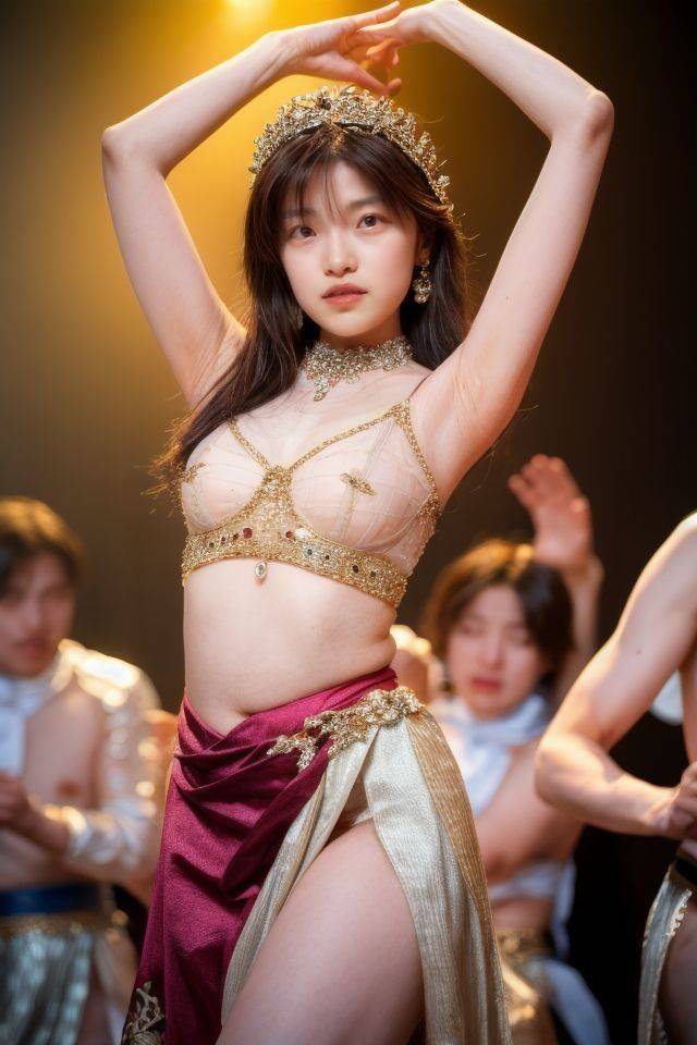AI Generated Wife World dance costume - #12
