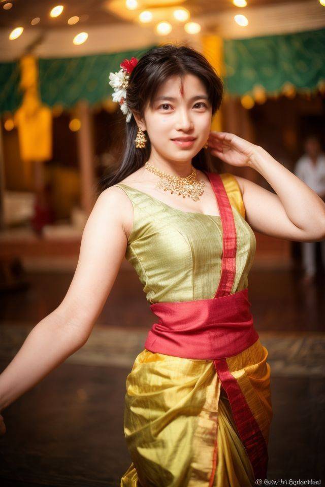 AI Generated Wife World dance costume - #28
