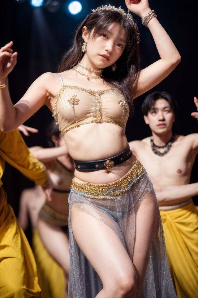 AI Generated Wife World dance costume - #22