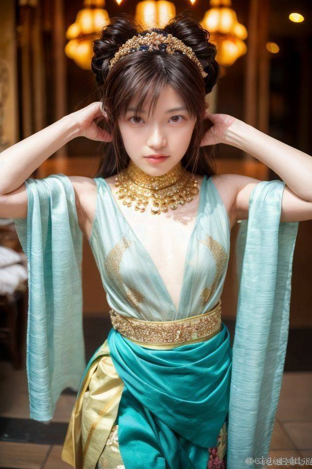 AI Generated Wife World dance costume - #30