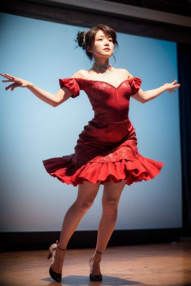 AI Generated Wife World dance costume - #7