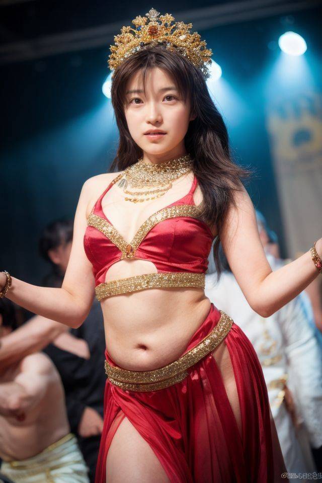 AI Generated Wife World dance costume - #19