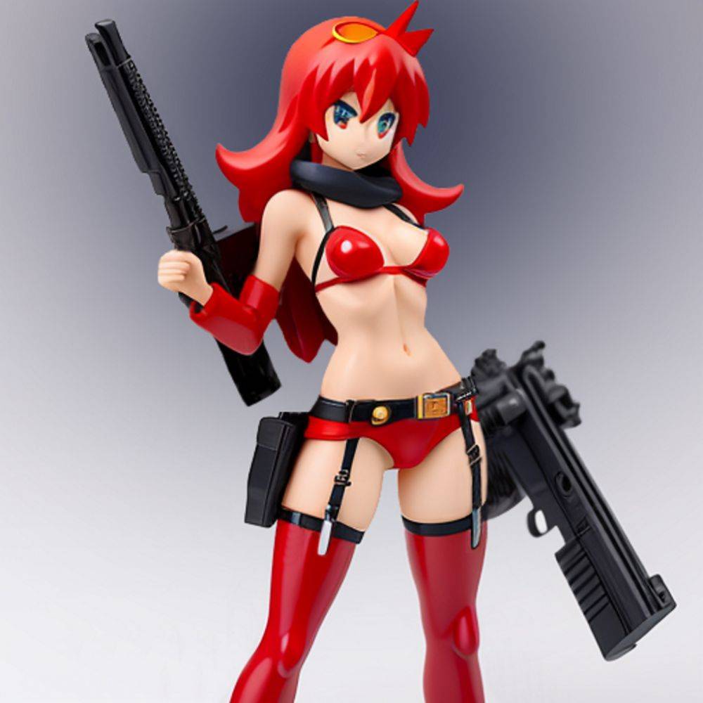 AI Girls, Art, Anime, Figurines - #3
