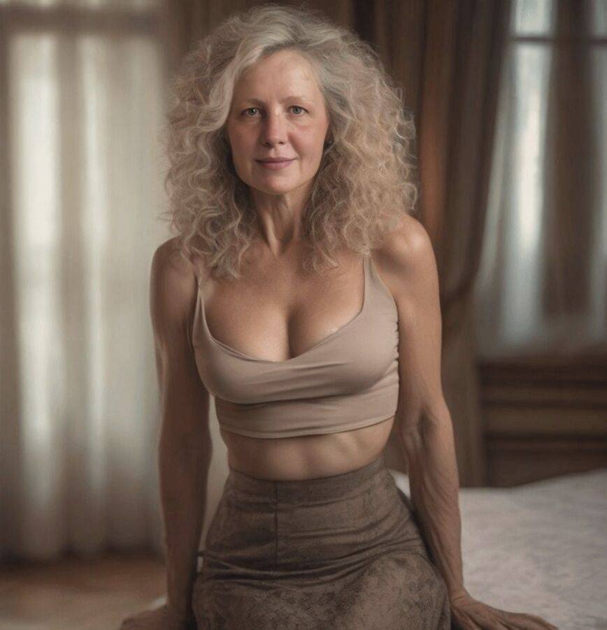 My mom as AI model - #6