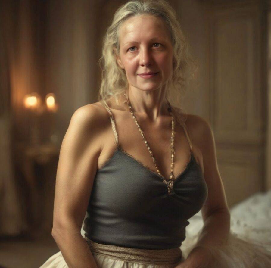 My mom as AI model - #18