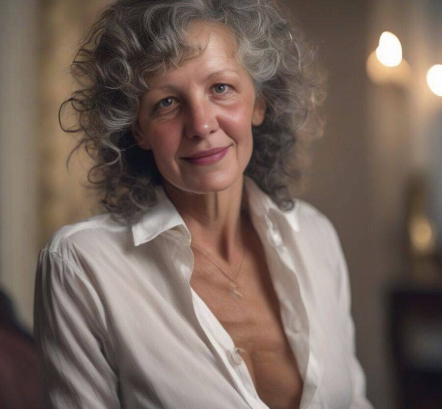 My mom as AI model - #19