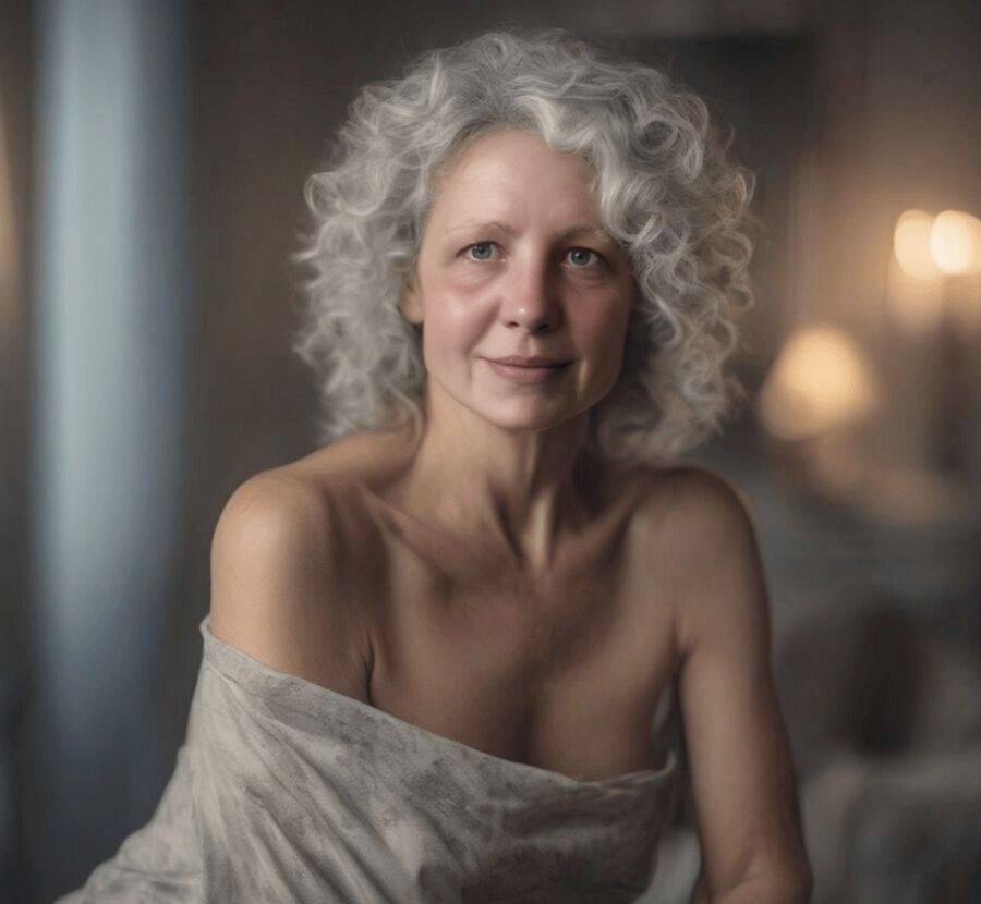 My mom as AI model - #11