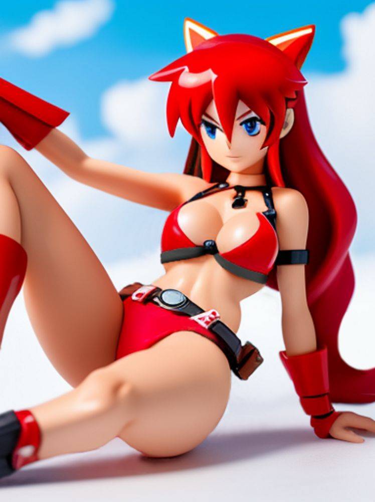 AI generated art, girls, anime, plastic figurines - #2