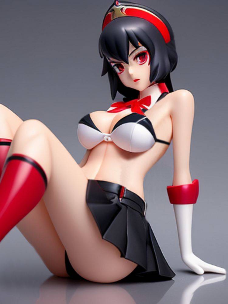 AI generated art, girls, anime, plastic figurines - #4