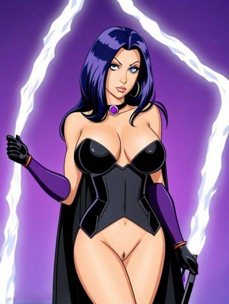 Porn Pics Hentai Raven - #2
