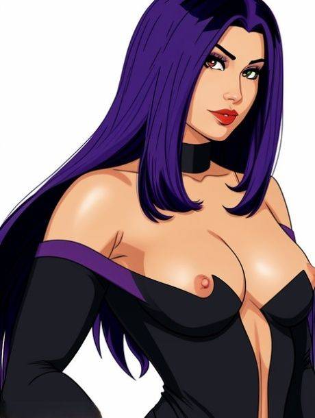 Porn Pics Hentai Raven - #9