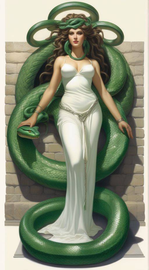 Return of the Medusa - AI Generated Erotica - #20