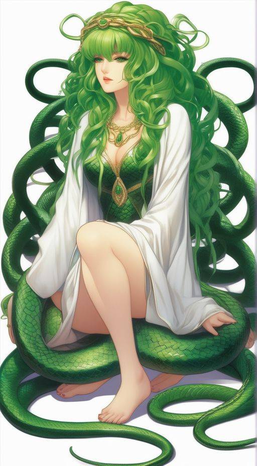 Return of the Medusa - AI Generated Erotica - #35