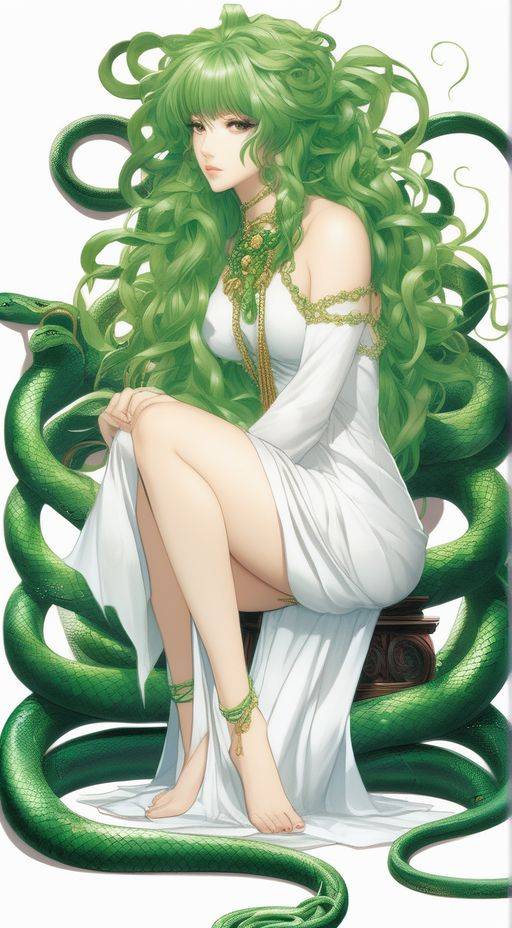 Return of the Medusa - AI Generated Erotica - #33