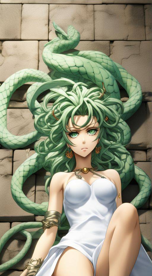 Return of the Medusa - AI Generated Erotica - #4