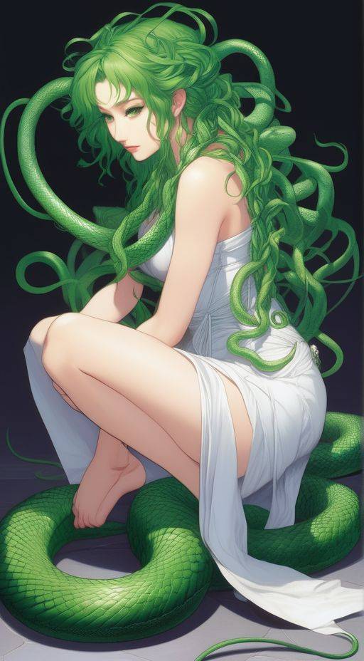 Return of the Medusa - AI Generated Erotica - #31