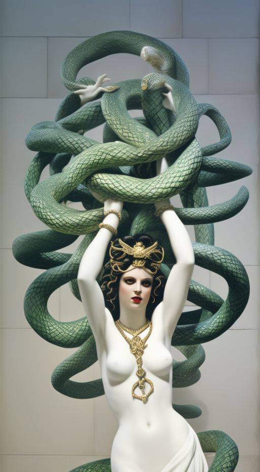 Return of the Medusa - AI Generated Erotica - #24