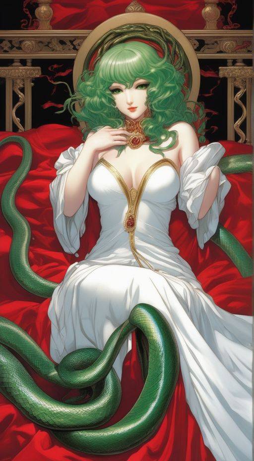 Return of the Medusa - AI Generated Erotica - #16