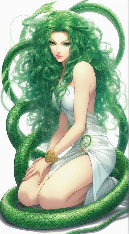 Return of the Medusa - AI Generated Erotica - #30