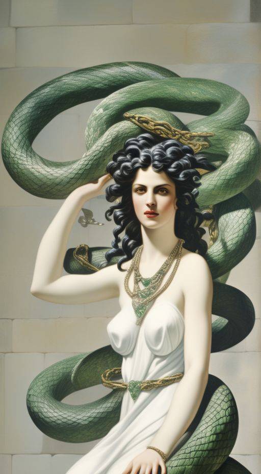 Return of the Medusa - AI Generated Erotica - #21
